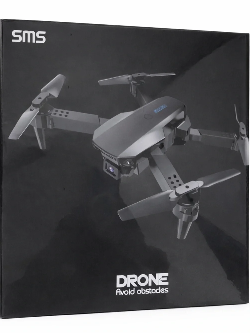 SMS Ready to Fly Drone Black with Obstacle Avoidance Feature, 4K HD